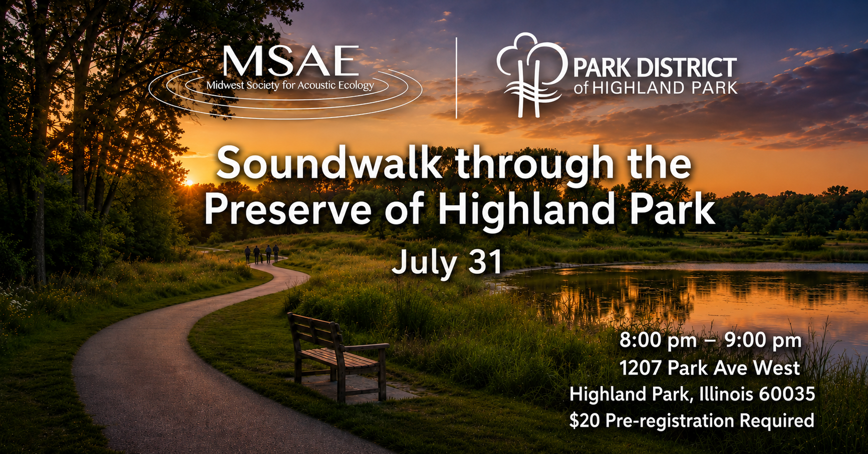 Soundwalk through the Preserve of Highland Park