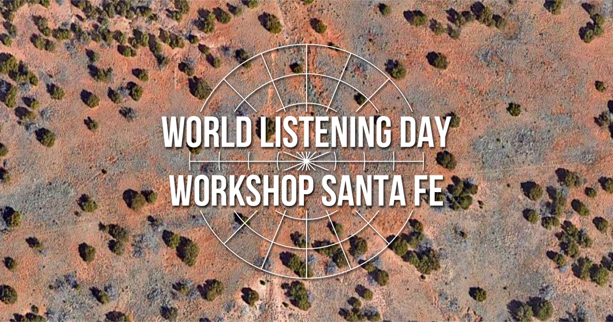 World Listening Day Workshop